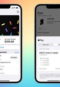 Dịch vụ "Mua trước, trả tiền sau" của Apple khiến nhà chức trách Mỹ lo ngại