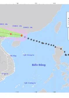 Bão số 3 cách Móng Cái (Quảng Ninh) khoảng 350km, sóng biển cao 4-6m