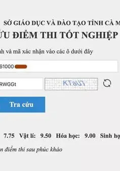 Sở Giáo dục và Đào tạo Cà Mau kiểm tra vụ việc học sinh trượt tốt nghiệp THPT vì ngủ quên