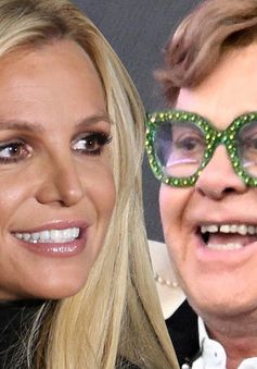 "Huyền thoại âm nhạc" Elton John xác nhận hợp tác với Britney Spears