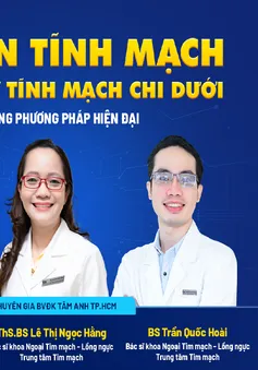 Chẩn đoán, điều trị suy giãn tĩnh mạch và các bệnh lý tĩnh mạch chi dưới bằng phương pháp hiện đại