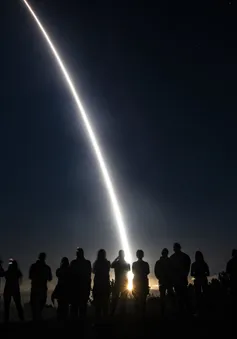 Mỹ phóng thử tên lửa đạn đạo liên lục địa Minuteman III