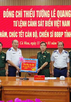 Cảnh sát biển phối hợp bảo vệ chủ quyền an ninh biên giới vùng biển Cà Mau