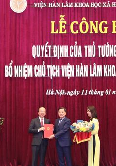 Công bố quyết định bổ nhiệm Chủ tịch Viện Hàn lâm Khoa học xã hội Việt Nam