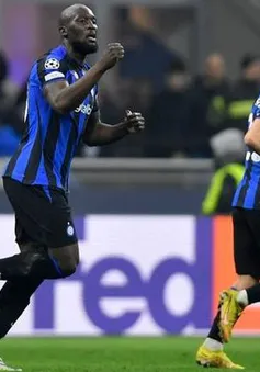 UEFA Champions League | Lukaku tỏa sáng mang về lợi thế cho Inter