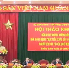 Hội thảo khoa học về Đồng chí Trung tướng Đồng Sỹ Nguyên