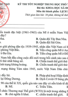 Kỳ thi tốt nghiệp THPT 2023: Nhận định đề tham khảo tổ hợp Khoa học xã hội