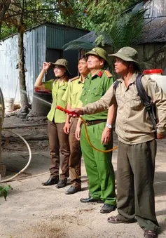 An Giang: Kiểm tra công tác phòng cháy, chữa cháy tại rừng Tân Lợi và Trà Sư