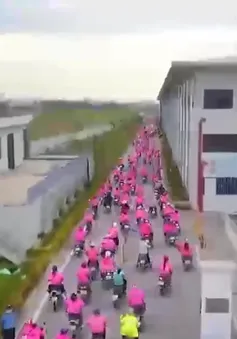 Nghệ An: Hơn 7000 công nhân Công ty Viet Glory đi làm việc trở lại