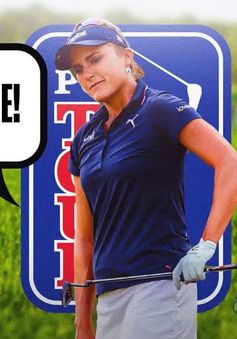 Golfer nữ Lexi Thompson tham dự sự kiện PGA Tour