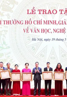 Kinh phí chi trả tiền thưởng Giải thưởng Hồ Chí Minh, Giải thưởng Nhà nước về văn học, nghệ thuật