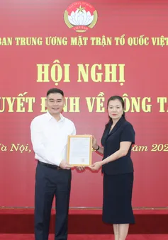 Nhà báo Trần Bảo Trung - Phó Tổng Biên tập Báo Đại đoàn kết được bổ nhiệm Phó Tổng Biên tập Tạp chí Mặt trận