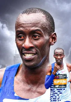 Kelvin Kiptum thiết lập kỷ lục thế giới mới trên đường chạy marathon