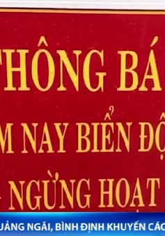 Bình Định, Quảng Ngãi khuyến cáo tạm dừng hoạt động vận chuyển ra đảo khi thời tiết diễn biến xấu