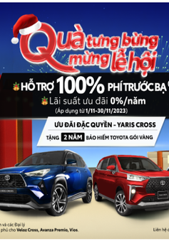 Ưu đãi 100% lệ phí trước bạ - Thời điểm vàng sở hữu 4 mẫu xe Toyota