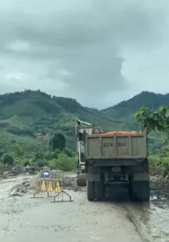 Đảm bảo an toàn giao thông thi công Dự án mở rộng Quốc lộ 14E