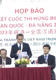 Họp báo Vòng chung kết cuộc thi hùng biện tiếng Trung toàn quốc - Đà Nẵng 2023