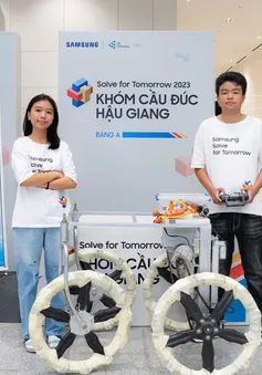 Argo Robot và hộp y tế thông minh giành quán quân Solve for Tomorrow 2023