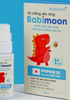 Babimoon – Xịt chống sâu răng cho bé ứng dụng công nghệ Nhật Bản