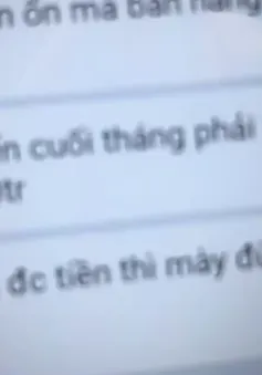 Nỗi ám ảnh bị đe dọa vì vay "tín dụng đen"