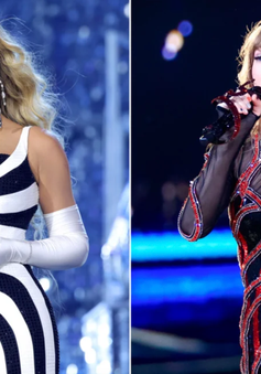 Beyoncé và Taylor Swift chưa bao giờ có sự cạnh tranh