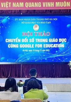 Google thí điểm lớp học thông minh tại Hà Nội