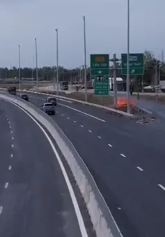Cao tốc Mỹ Thuận - Cần Thơ thông xe hai chiều