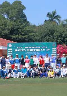 144 golfer so tài gay cấn tại giải đấu kỷ niệm 1 năm thành lập CLB họ Nguyễn Thăng Long