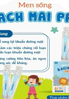 Men sống Bạch Mai Pro - Hoàn thiện hệ tiêu hóa cho bé yêu