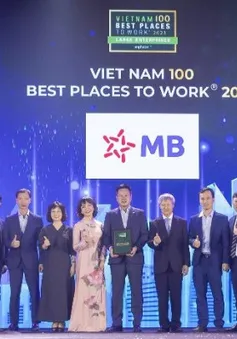 MB được bình chọn là Nơi Làm Việc Tốt Nhất Việt Nam® 2023