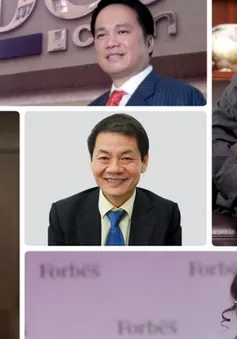 Việt Nam còn 6 tỷ phú USD trong danh sách của Forbes