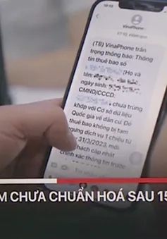 Sau 15/5, thu hồi sim chưa chuẩn hóa thông tin