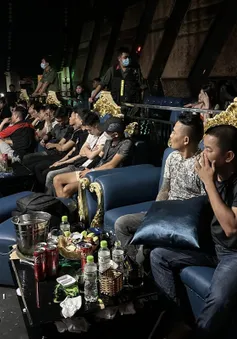 Phát hiện nhiều khách dương tính với ma túy trong quán bar D1 ở Bình Dương