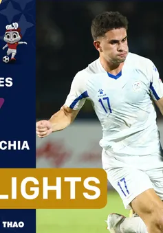 Highlights | U22 Philippines 1-1 U22 Campuchia (Bảng A bóng đá nam SEA Games 32)