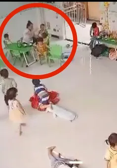 Đình chỉ công tác cô giáo mầm non tát bé trai 31 cái trong bữa ăn