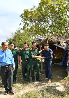 Thăm, động viên cán bộ, chiến sĩ đội K92 đang thực hiện nhiệm vụ tại Campuchia