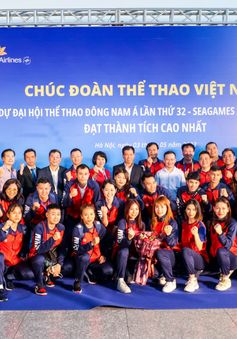 Đoàn Thể thao Việt Nam chính thức lên đường dự SEA Games 32