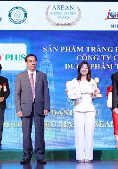 Tràng Phục Linh PLUS được vinh danh Top 10 thương hiệu mạnh ASEAN 2023