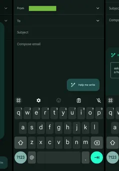 Người dùng Gmail có thể "nhờ" AI viết nội dung thư điện tử