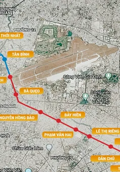 TP Hồ Chí Minh: Tuyến metro số 2 khởi công những hạng mục đầu tiên