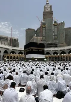 Bắt đầu lễ hành hương Hajj lớn nhất của người Hồi giáo