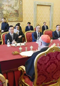 Chủ tịch nước hội kiến Thủ tướng Tòa thánh Vatican