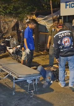 Tiền Giang: Nhiều xe máy té ngã khi đi qua công trình thi công trên Quốc lộ 1A