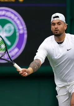 Nick Kyrgios rút lui khỏi Wimbledon 2023