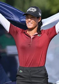 Celine Boutier trở thành golfer người Pháp đầu tiên vô địch Evian Championship