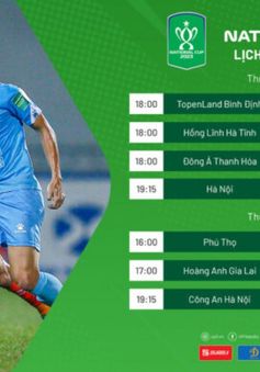 Lịch thi đấu và trực tiếp vòng 1/8 Cúp Quốc gia 2023: CLB Hà Nội đại chiến Viettel