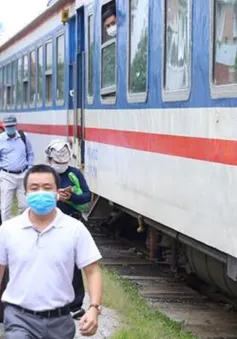 Tàu Hải Phòng được đón, trả khách tại Ga Hà Nội vào ngày thường
