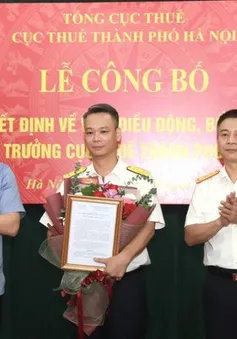 Cục Thuế TP Hà Nội có lãnh đạo mới