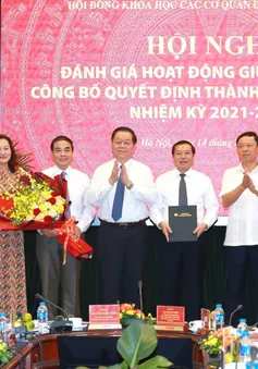 Công bố thành phần Hội đồng Khoa học các cơ quan Đảng Trung ương