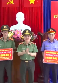 Bộ Công an khen thưởng đột xuất Công an tỉnh Quảng Nam